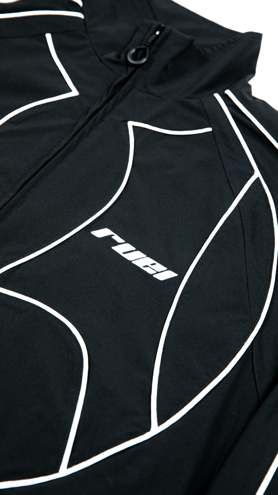 RUEI Black Track Jacket